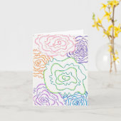 Carte Roses (Fleur jaune)