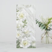 Carte Roses blanches (Debout devant)