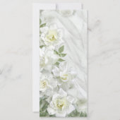 Carte Roses blanches (Devant)