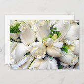 Carte Roses blanches_ (Devant / Derrière)