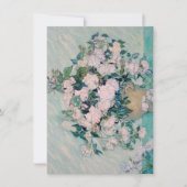 Carte Roses blanches-1890-Vincent van Gogh   (Devant)