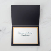 Carte Roses blanches et bouquet floral rose Dahlia Anniv (Intérieur)