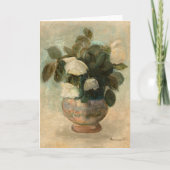 Carte Roses blanches | Tadeusz Makowski (Devant)