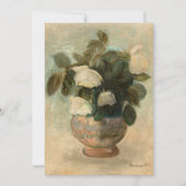 Carte Roses blanches | Tadeusz Makowski (Devant)