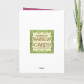 Carte Roses d'anniversaire ... (Dos)