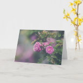Carte Roses de choux (Fleur jaune)