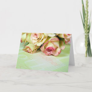 Carte Roses de la fête des mères