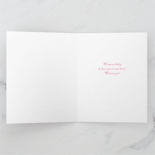 Carte Roses du 100e anniversaire de la Grande-mère BIG (Intérieur)