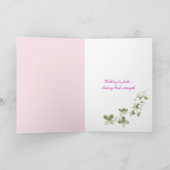 Carte Roses et rubans (Intérieur)