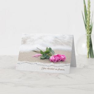 Carte Roses Mariages Roses Sur La Plage