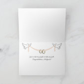 Carte Roses mariages sur la Sainte Bible (Intérieur)