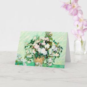 Carte Roses par Vincent van Gogh