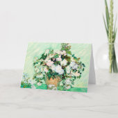 Carte Roses par Vincent van Gogh (Devant)