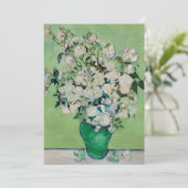 Carte Roses par Vincent Van Gogh (Debout devant)