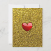 Carte Roses pour amant (Dos)