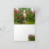 Carte Roses pour une petite fille (Intérieur)