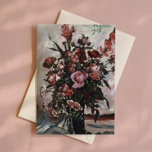 Carte Roses rose Lovis Corinth