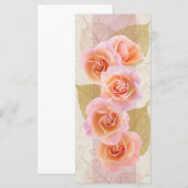 Carte Roses roses (Devant / Derrière)