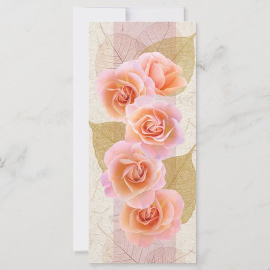 Carte Roses roses (Devant)