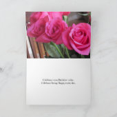 Carte Roses roses (Intérieur)