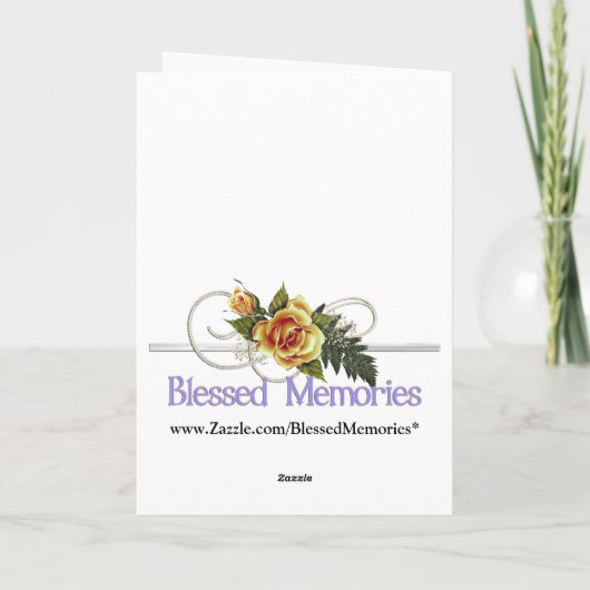 Carte Roses roses (Dos)