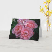 Carte Roses Roses (Fleur jaune)