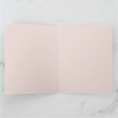 Carte Roses roses Parties scintillant florales Douces 16 (Intérieur)