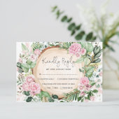 Carte Roses Roses Roses Roses Roses Vertes Mariage Forêt (Debout devant)