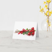 Carte Roses rouges à longue tige pour la Saint-Valentin (Fleur jaune)