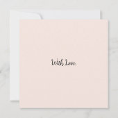 Carte Roses rouges avec Coeurs de Saint Valentin Motif r (Dos)