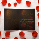 Carte Roses Steampunk Luxueuses Gears Or Romantiques