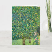 Carte Roses Under the Trees Gustav Klimt  Art Print (Devant)