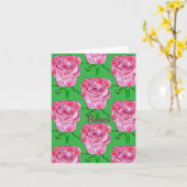 Carte Roses Vierges (Fleur jaune)