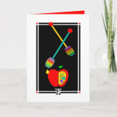 Carte Rosh Hashana Shana Tova Umetuka (Devant)