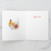 Carte Rosh Hashanah année artistique (Intérieur)