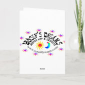 Carte Rosh Hashanah Galaxy (Dos)