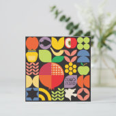 Carte Rosh Hashanah Jour de l'an Jour de la grenade Miel (Debout devant)