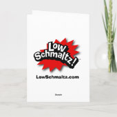 Carte Rosh Hashanah Schleding (Dos)