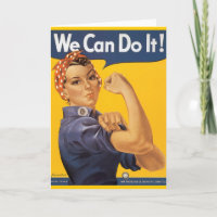 Rosie le Riveter "Nous pouvons le faire"