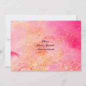 Carte ROSINA / DAME AVEC ROSE ET PARROT Éperviers roses (Dos)