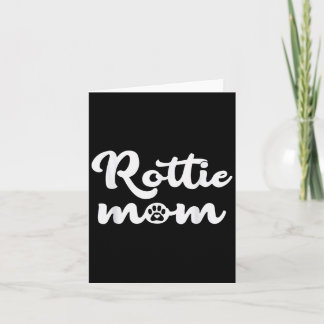 Carte Rottweiler Rotti Maman Chien Motif Drôle Citation