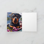 Carte Rottweiler sur une pédale : une aventure Pittoresq (Intérieur)