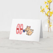 Carte roue à huile pour hamster idiot (Fleur jaune)