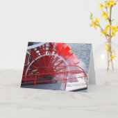 Carte Roue à pédales (Fleur jaune)