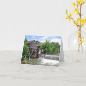 Carte Roue à pédales (Fleur jaune)