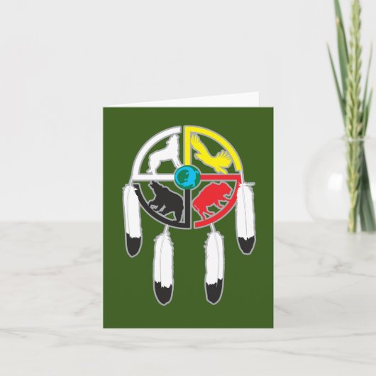 Carte Roue de médecine (Devant)