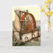 Carte Roue Laxey 1890 (Fleur jaune)