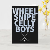 Carte Roue Snipe Celly Garçons Hockey (Fleur jaune)