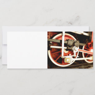 Carte Roues de locomotive à vapeur