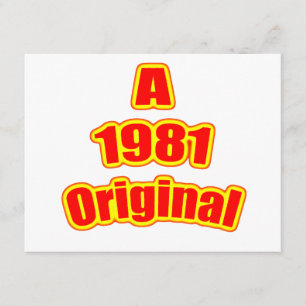 Carte Rouge 1981 original